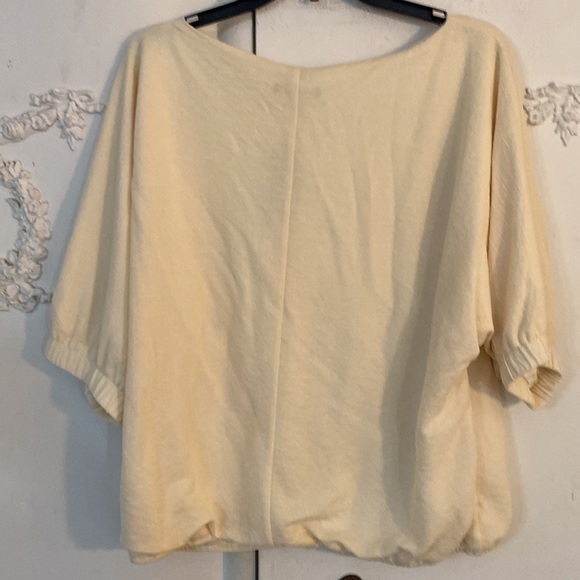 Alfani lined short sleeve top. SZ XL. NWT - Picture 3 of 5